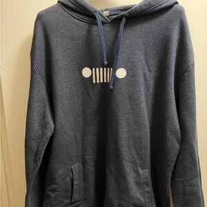 Unisex JEEP Hoodie with Catch A Wave Design